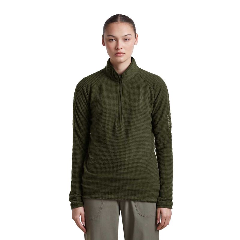 Icebreaker W Merino 400 RealFleece Peaksland LS Half Zip image number 4
